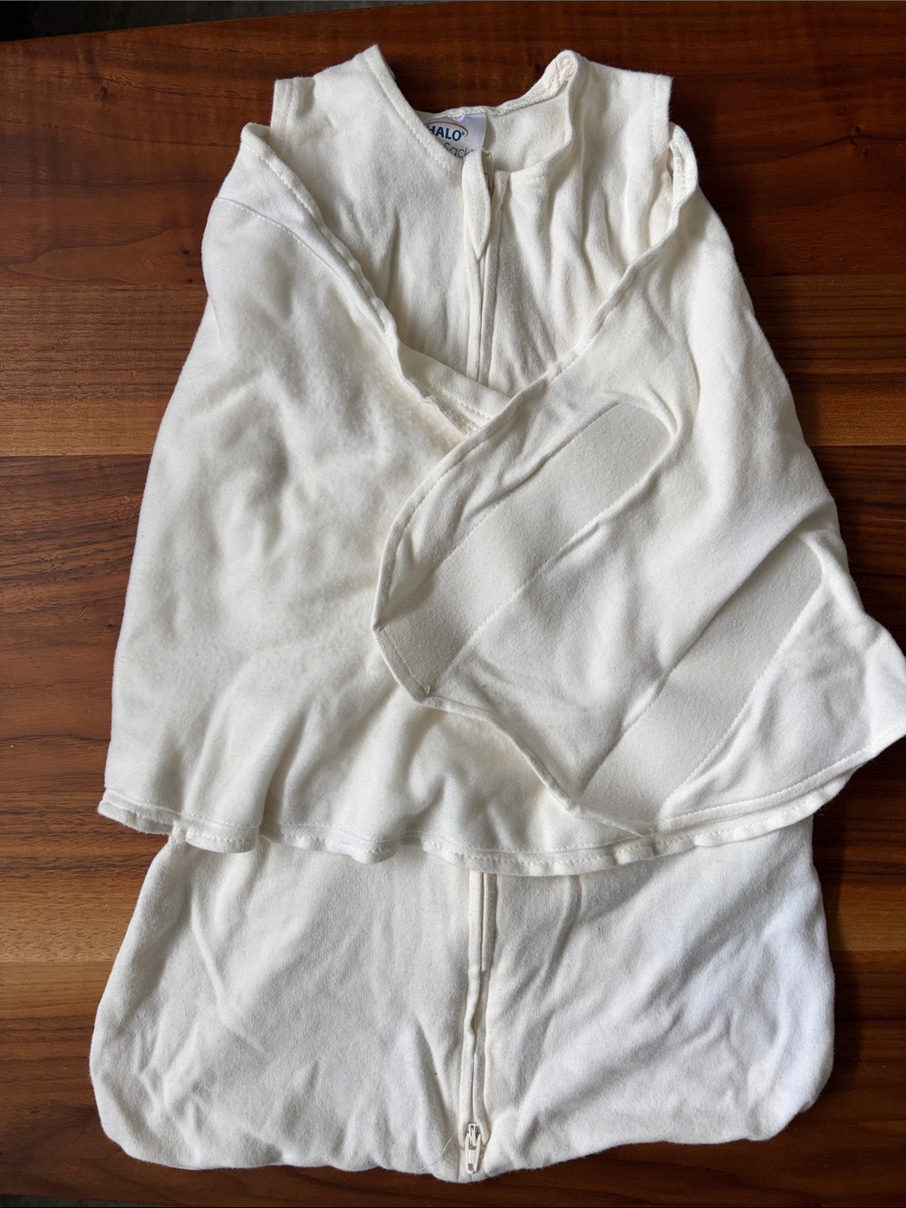 Halo Ivory Wearable Swaddle Sack